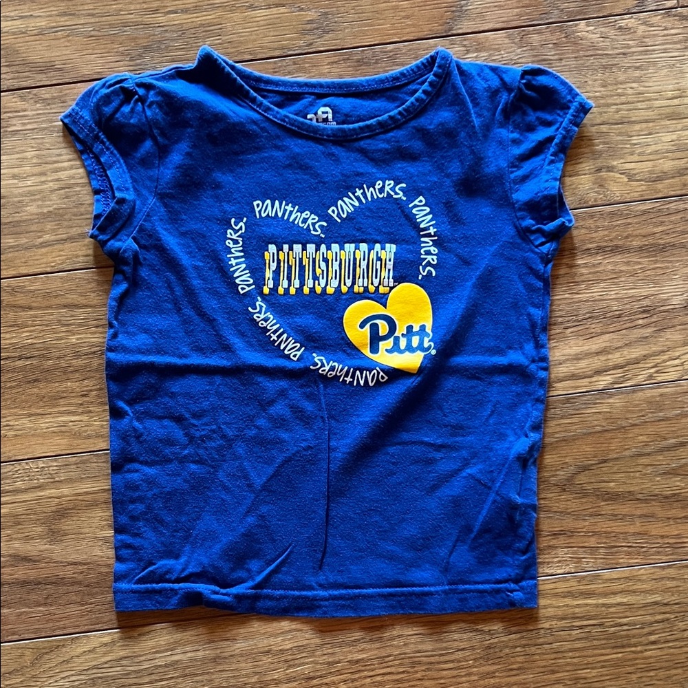Pitt Kids Blue Short Sleeve T-Shirt